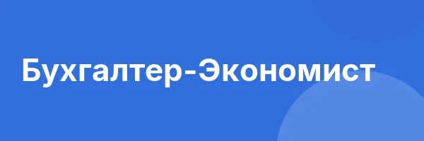 Бухгалтер-Экономист