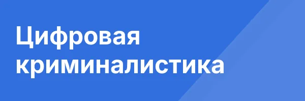 Цифровая криминалистика