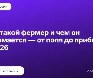Обложка: Кто такой фермер и чем он занимается — от поля до прибыли в 2026
