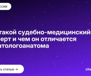 Обложка: Кто такой судебно медицинский эксперт и чем он отличается от патологоанатома