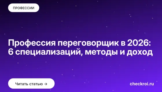 Обложка: Профессия переговорщик в 2026: 6 специализаций, методы и доход