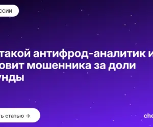 Обложка: Кто такой антифрод аналитик и как он ловит мошенника за доли секунды