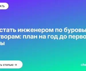Обложка: Как стать инженером по буровым растворам: план на год до первой вахты