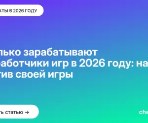 Обложка: Сколько зарабатывают разработчики игр в 2026 году: наём против своей игры