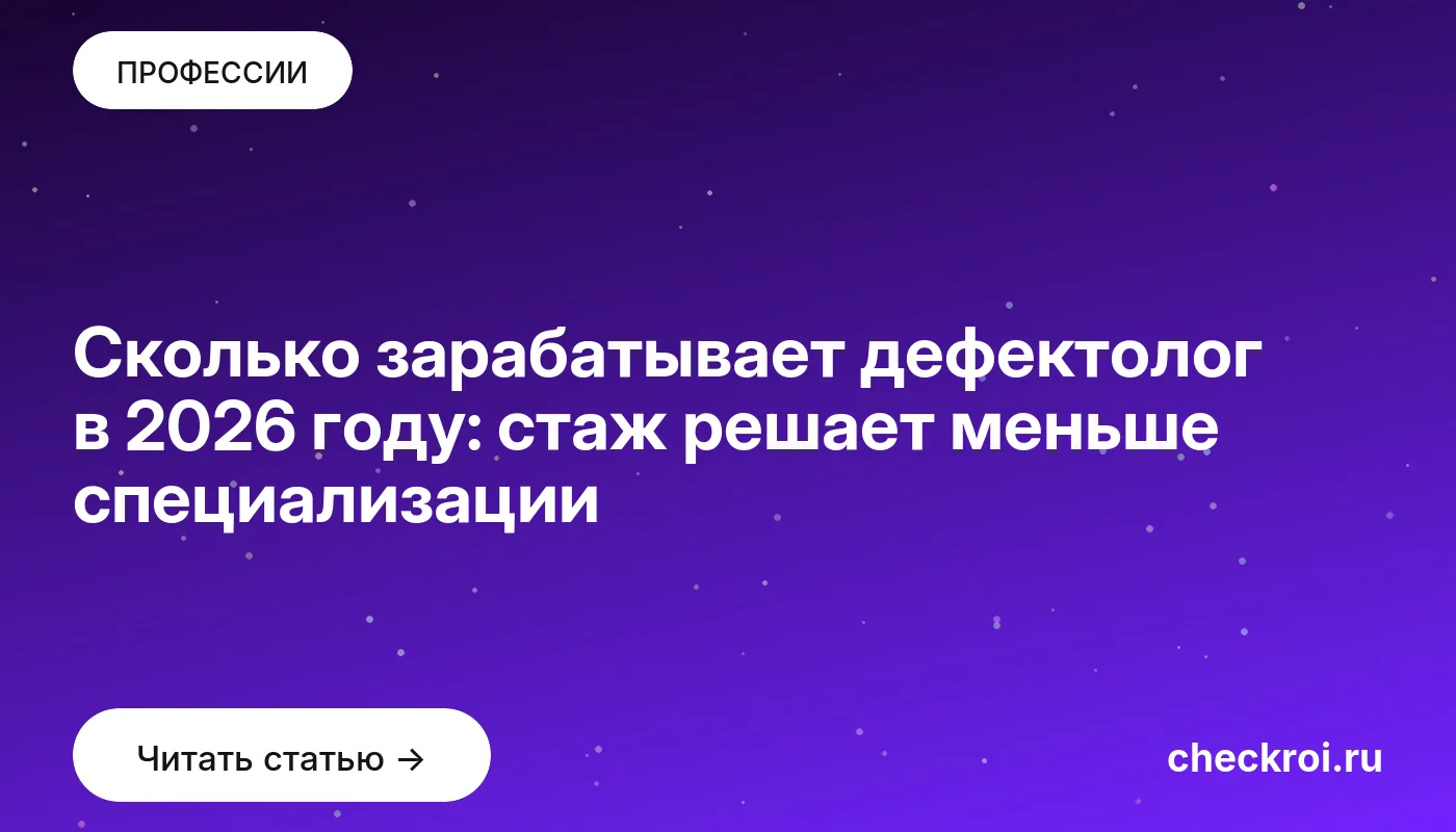 Обложка: Сколько зарабатывает дефектолог в 2026 году: стаж решает меньше специализации