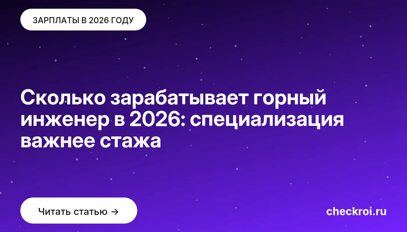 Обложка: Сколько зарабатывает горный инженер в 2026: специализация важнее стажа