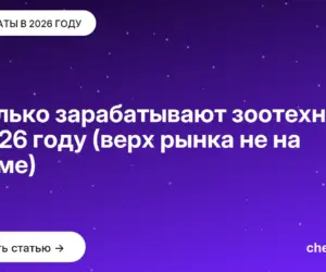 Обложка: Сколько зарабатывают зоотехники в 2026 году (верх рынка не на ферме)