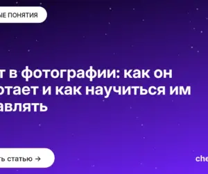 Обложка: Цвет в фотографии: как он работает и как научиться им управлять
