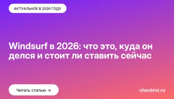 Обложка: Windsurf в 2026: что это, куда он делся и стоит ли ставить сейчас