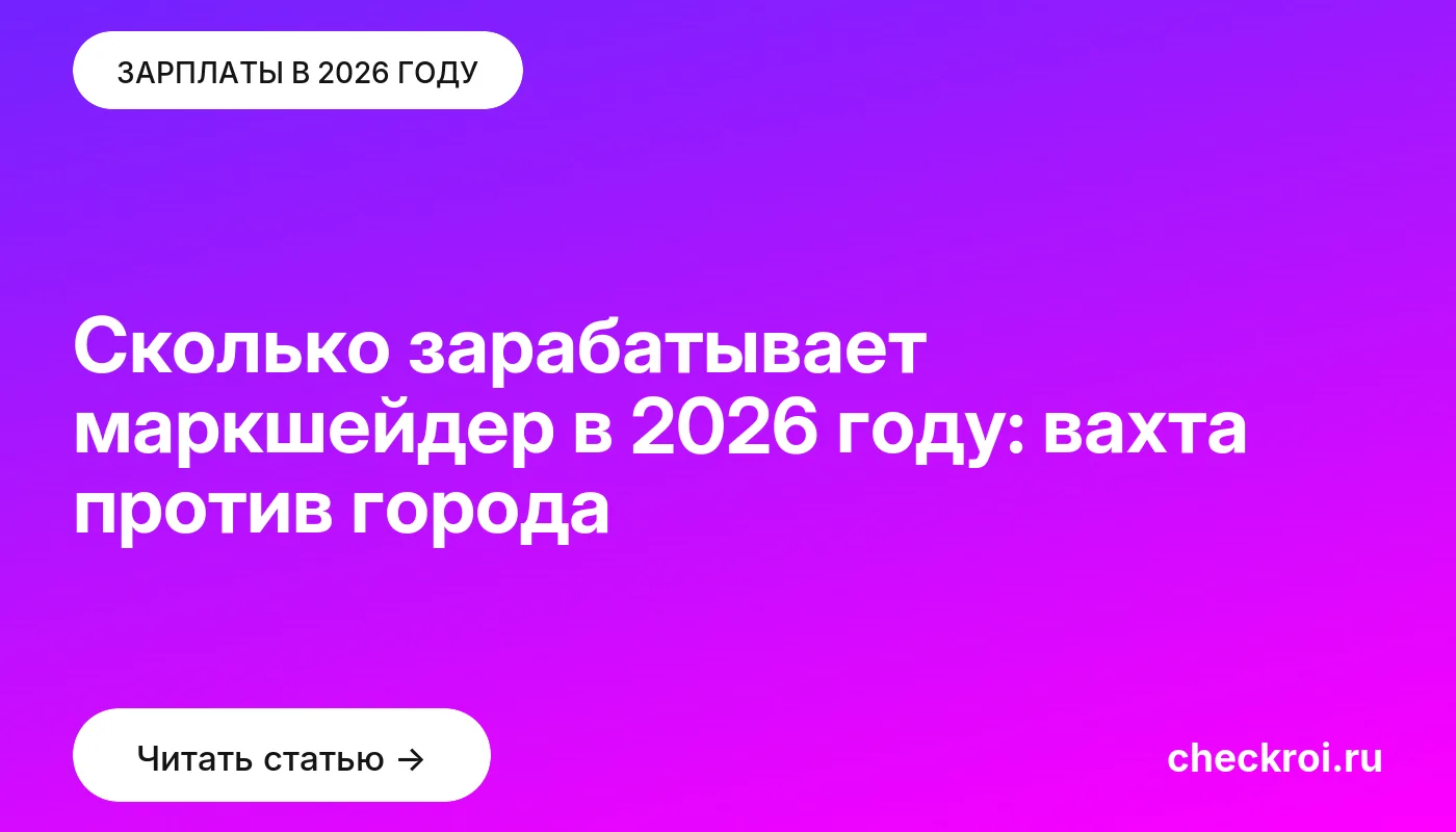 Обложка: Сколько зарабатывает маркшейдер в 2026 году: вахта против города