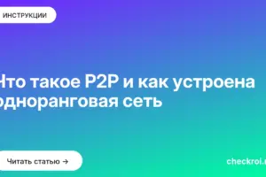 Обложка: Что такое P2P и как устроена одноранговая сеть