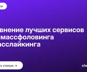 Обложка: Сравнение лучших сервисов для массфоловинга и масслайкинга