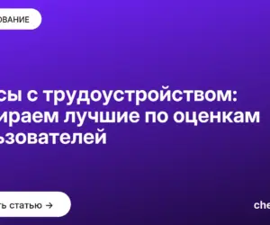 Обложка: Курсы с трудоустройством: выбираем лучшие по оценкам пользователей