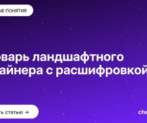 Обложка: Словарь ландшафтного дизайнера с расшифровкой