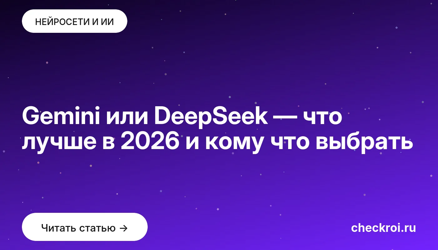 Обложка: Gemini или DeepSeek — что лучше в [current year] и кому что выбрать