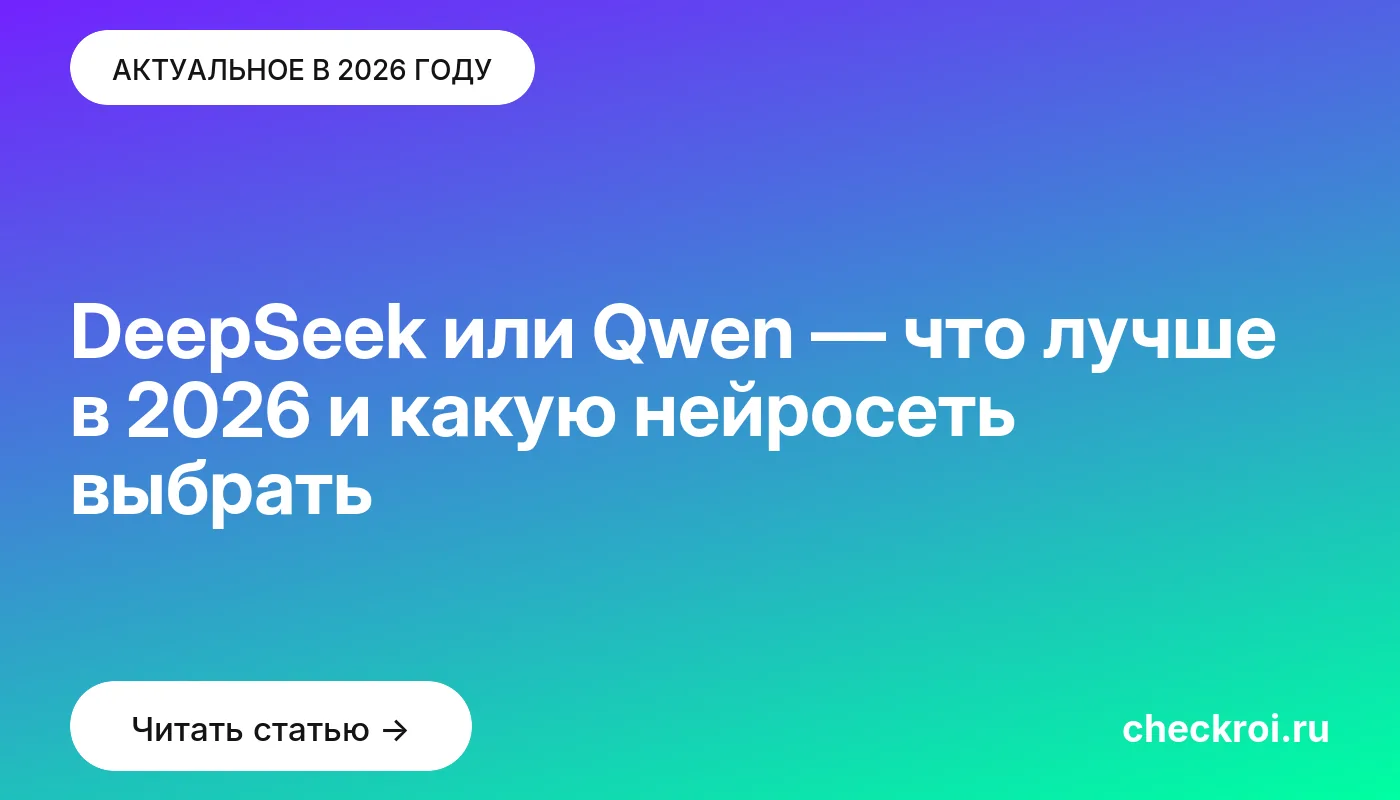 Обложка: DeepSeek или Qwen — что лучше в [current year] и какую нейросеть выбрать