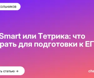Обложка: SkySmart или Тетрика: что выбрать для подготовки к ЕГЭ