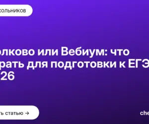Обложка: Школково или Вебиум: что выбрать для подготовки к ЕГЭ в 2026