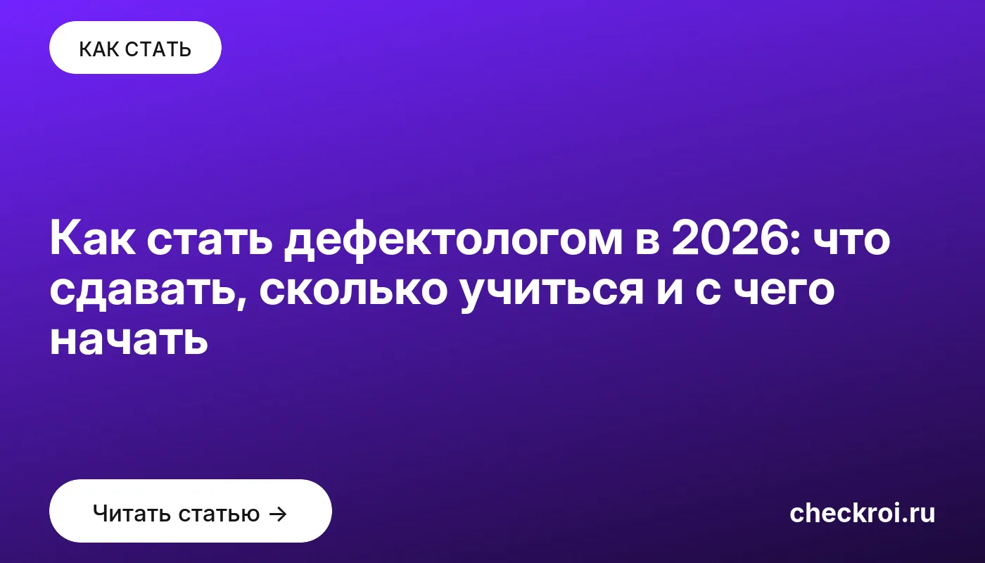 Обложка: Как стать дефектологом в 2026: что сдавать, сколько учиться и с чего начать