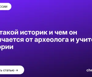 Обложка: Кто такой историк и чем он отличается от археолога и учителя истории