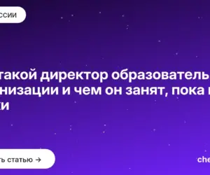 Обложка: Кто такой директор образовательной организации и чем он занят, пока идут уроки