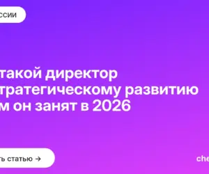 Обложка: Кто такой директор по стратегическому развитию и чем он занят в 2026