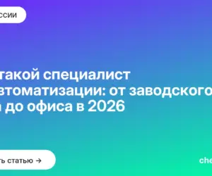 Обложка: Кто такой специалист по автоматизации: от заводского цеха до офиса в 2026