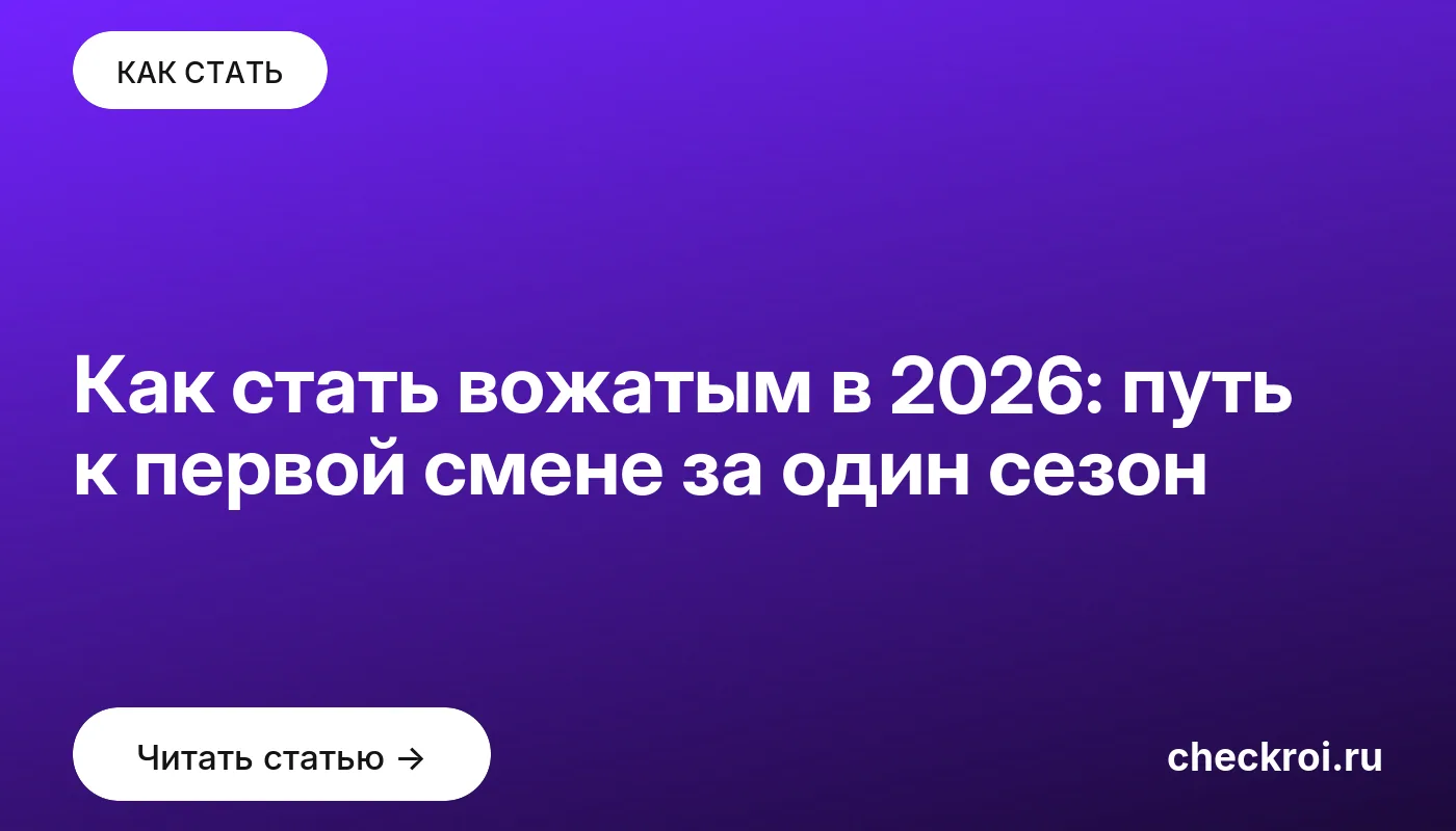 Обложка: Как стать вожатым в 2026: путь к первой смене за один сезон