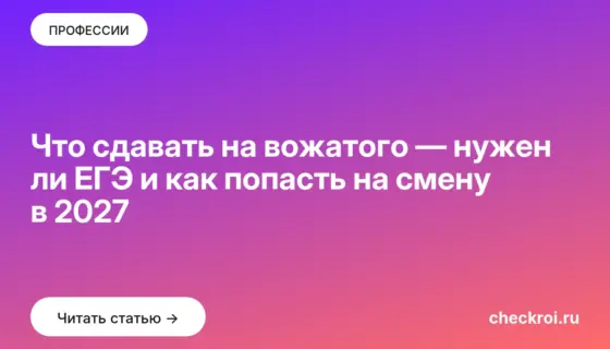 Обложка: Что сдавать на вожатого — нужен ли ЕГЭ и как попасть на смену в 2027