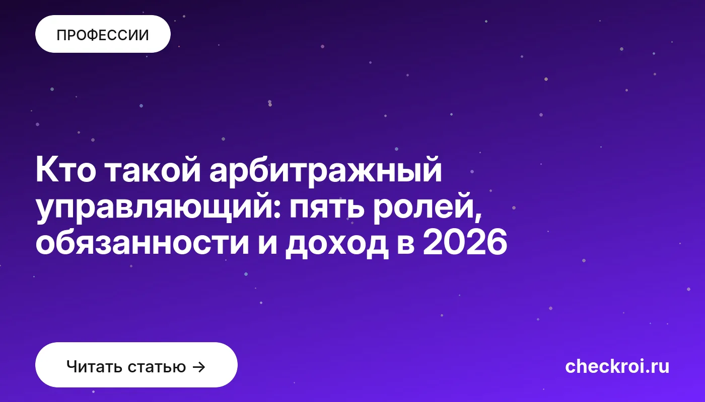 Обложка: Кто такой арбитражный управляющий: пять ролей, обязанности и доход в 2026