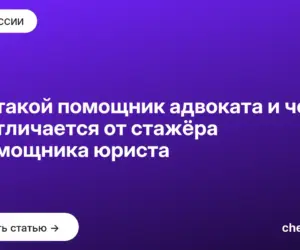Обложка: Кто такой помощник адвоката и чем он отличается от стажёра и помощника юриста