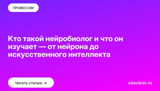 Обложка: Кто такой нейробиолог и что он изучает — от нейрона до искусственного интеллекта
